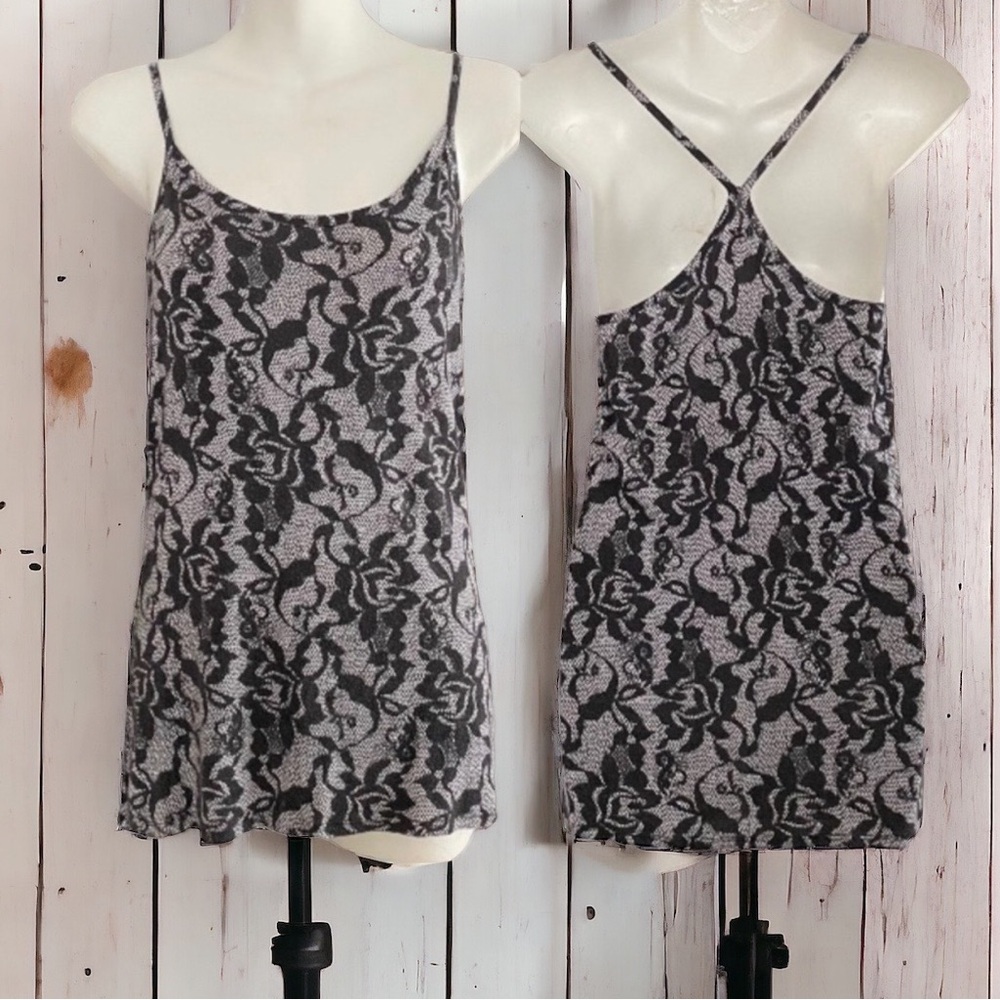 Twik Exclusive Simons  racer back spaghetti strap boho bohemian top M